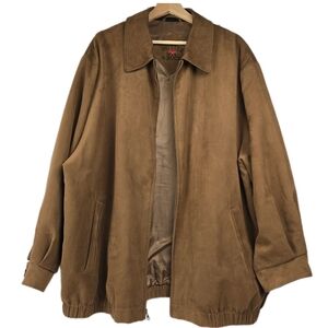 CUTTER & BUCK Vintage Faux Suede Jacket